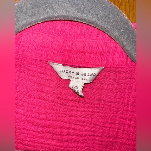 Long sleeve button up - lucky brand - size large - Picture 3 of 3
